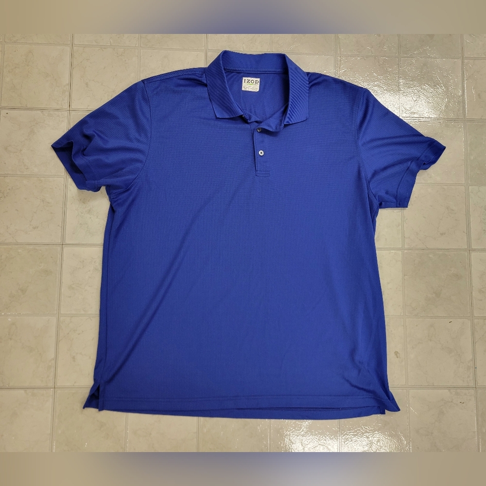 Izod Golf Royal Blue Polo Shirt XXL